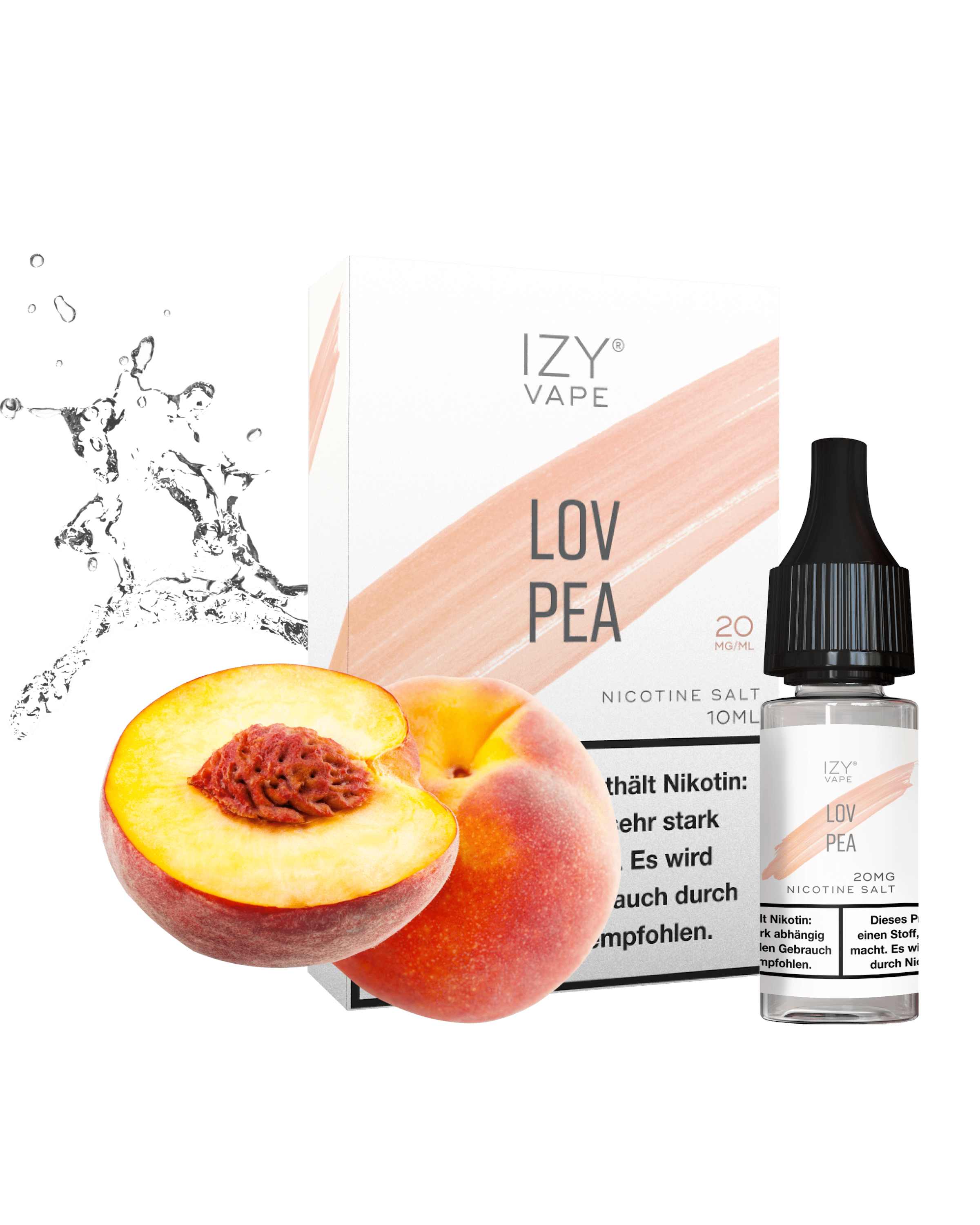 peach e-liquid izy vape