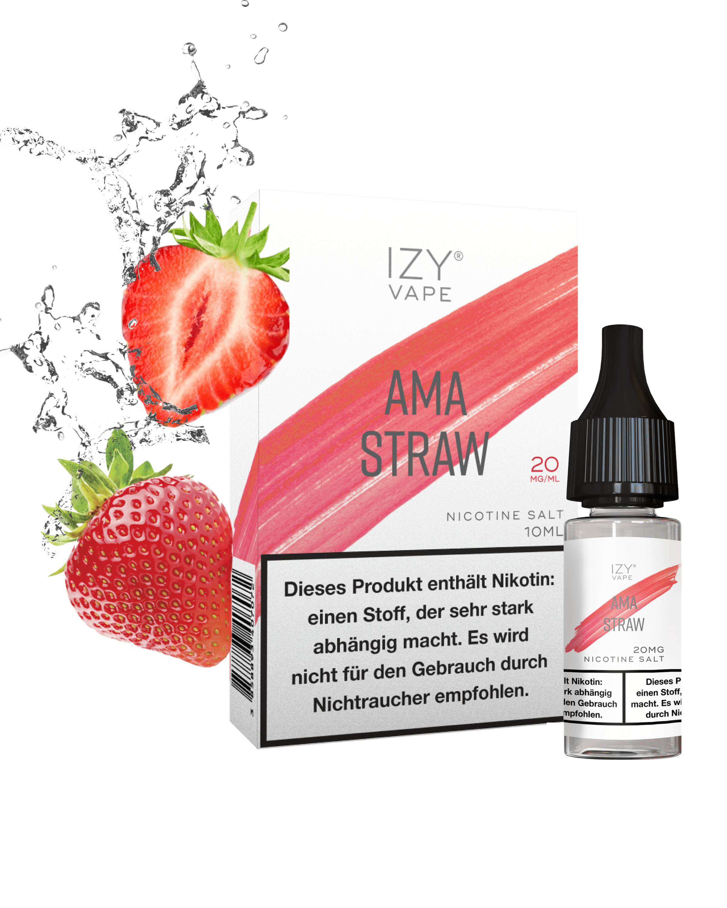 strawberry e-liquid izy vape