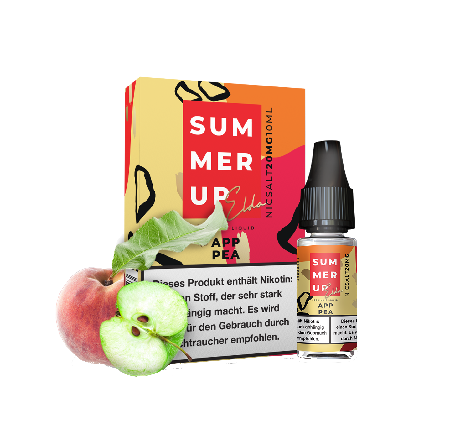 apple peach e-liquid izy vape