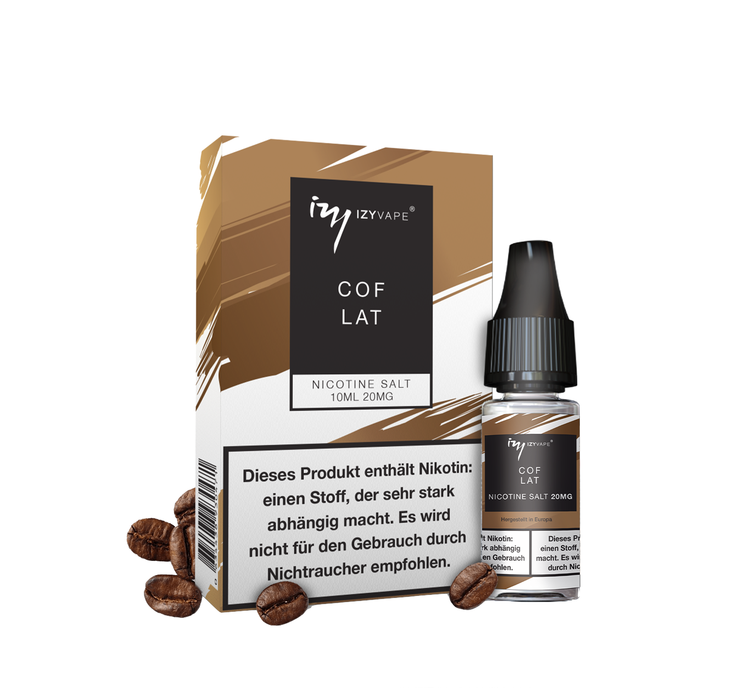 coffee latte e-liquid izy vape